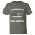 Immigrants Feed America T Shirt Grunge US Flag