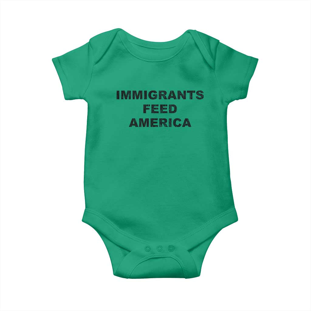 Immigrants Feed America Baby Onesie