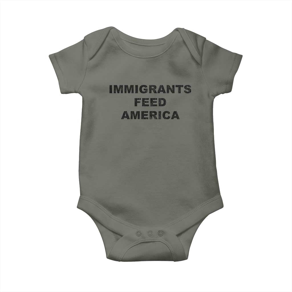 Immigrants Feed America Baby Onesie