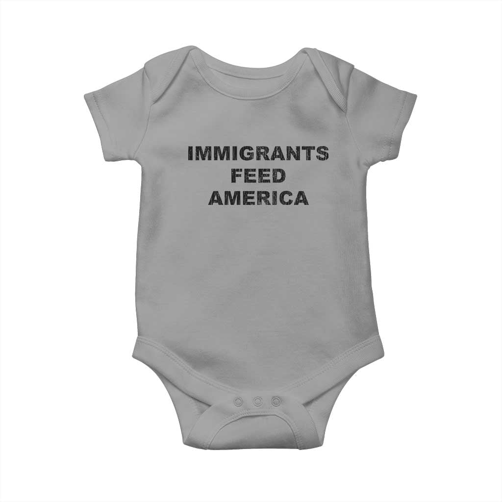 Immigrants Feed America Baby Onesie