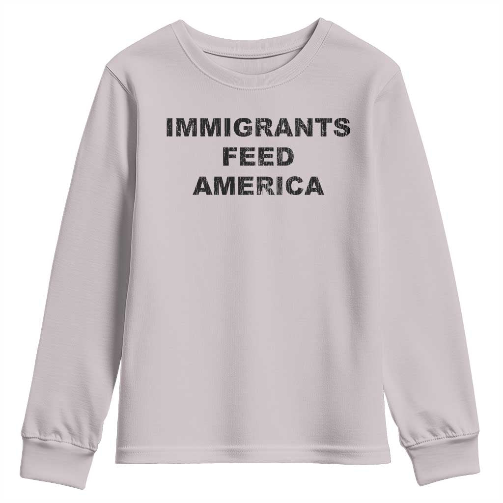 Immigrants Feed America Youth Sweatshirt