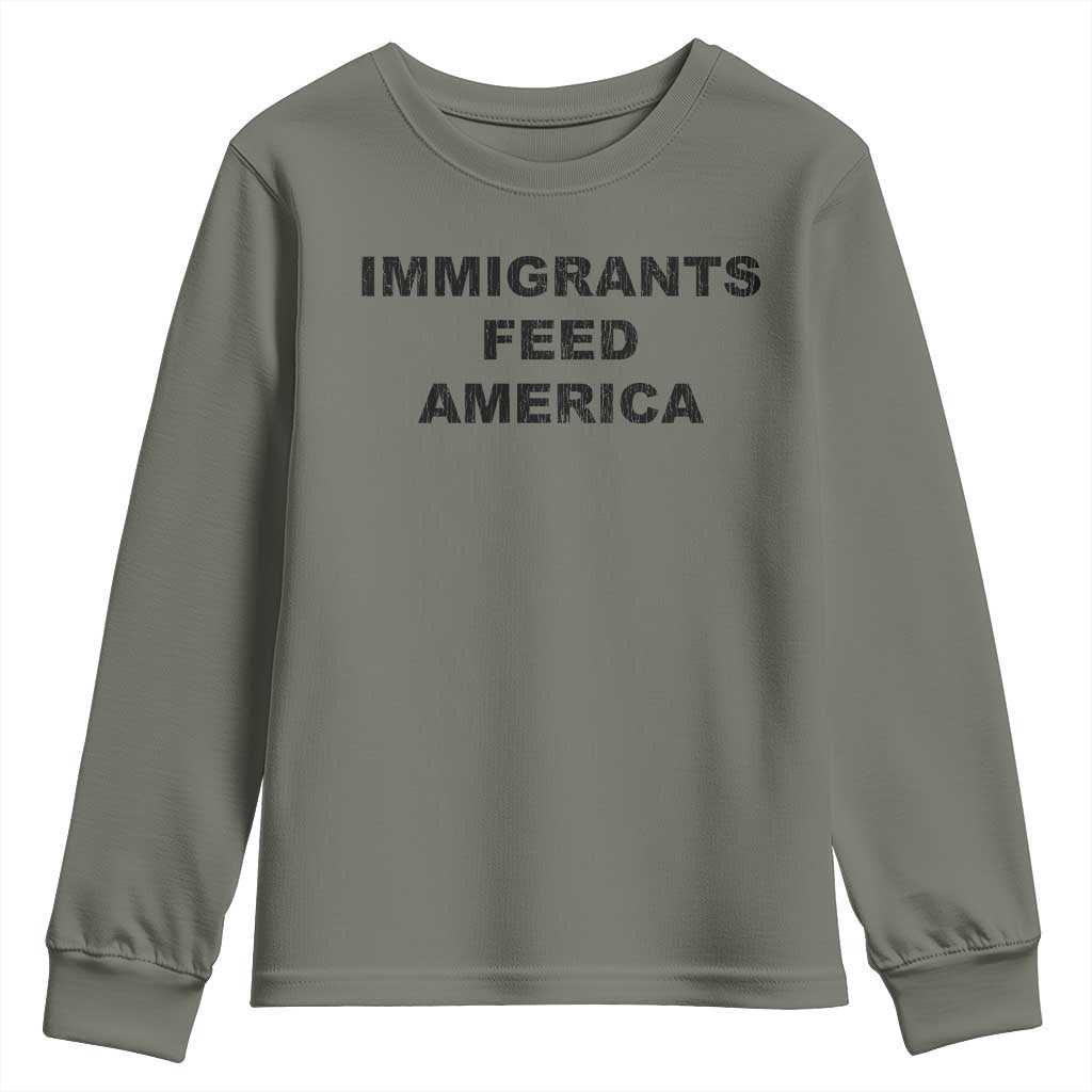 Immigrants Feed America Youth Sweatshirt