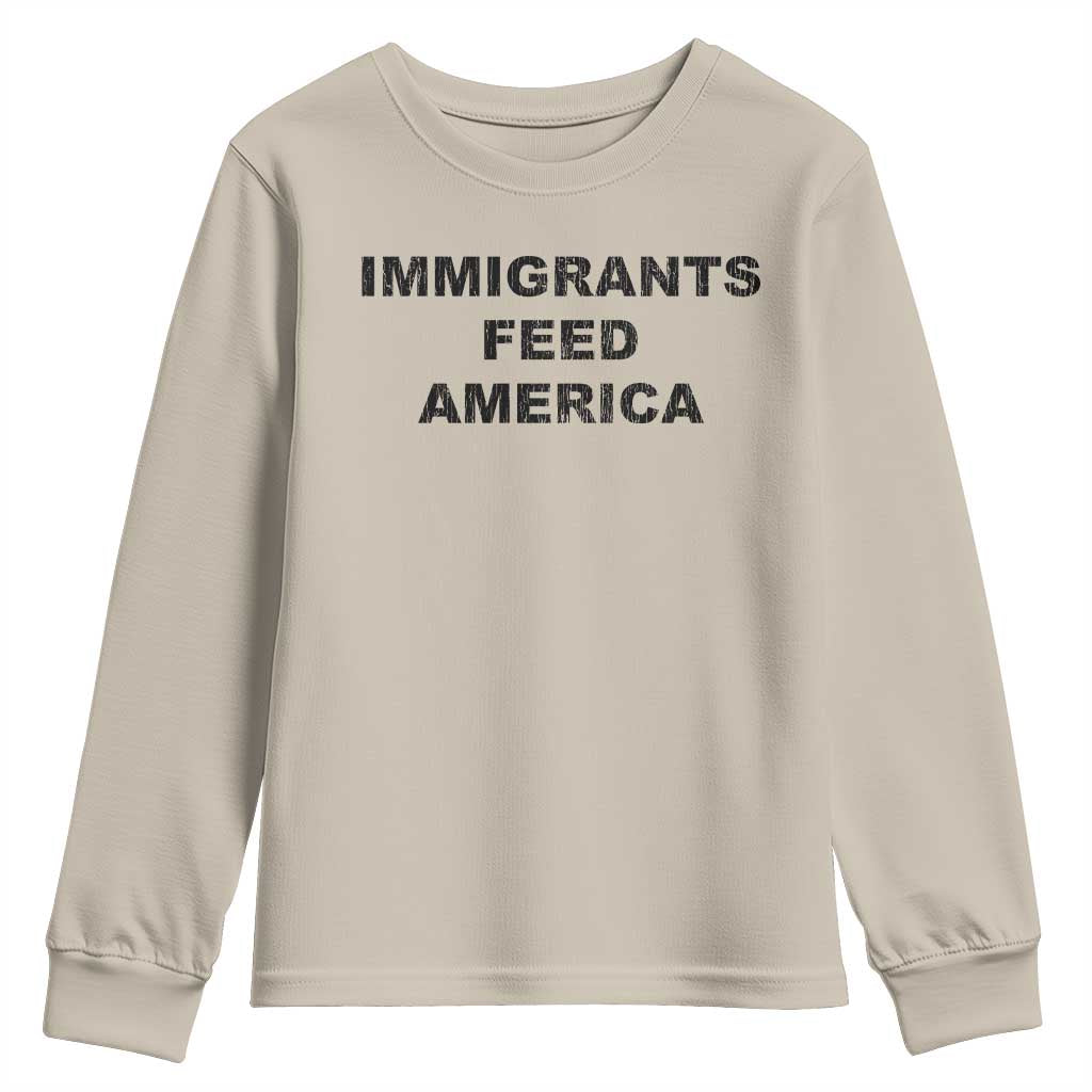 Immigrants Feed America Youth Sweatshirt