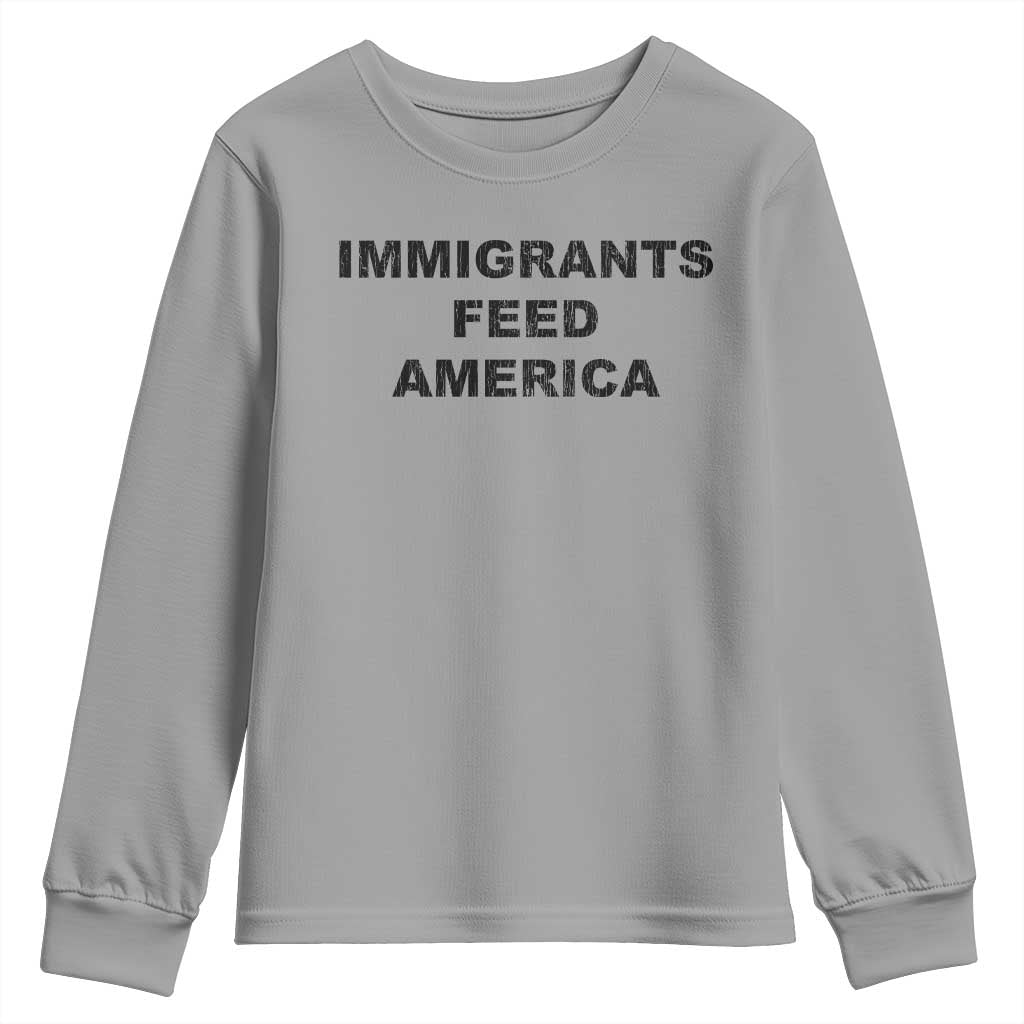 Immigrants Feed America Youth Sweatshirt