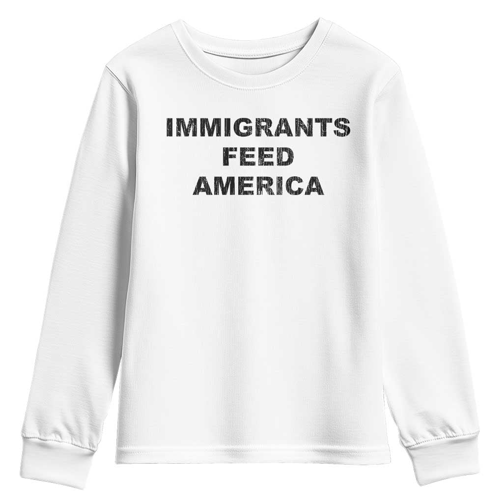 Immigrants Feed America Youth Sweatshirt