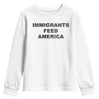 Immigrants Feed America Youth Sweatshirt