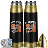 He is Rizzin Bullet Tumbler Funny Jesus Playing Basketball Vintage Faith - Wonder Print Shop