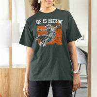 He is Rizzin T Shirt For Women Funny Jesus Playing Basketball Vintage Faith - Wonder Print Shop