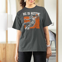 He is Rizzin T Shirt For Women Funny Jesus Playing Basketball Vintage Faith - Wonder Print Shop