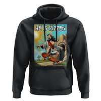 He is Rizzen Hoodie Funny Jesus Skateboarding Christian Meme - Wonder Print Shop