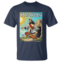 He is Rizzen T Shirt Funny Jesus Skateboarding Christian Meme - Wonder Print Shop