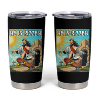 He is Rizzen Tumbler Cup Funny Jesus Skateboarding Christian Meme - Wonder Print Shop