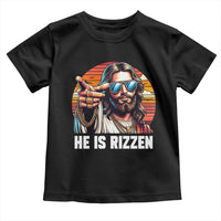 He is Rizzin Toddler T Shirt Funny Jesus Vintage Faith - Wonder Print Shop
