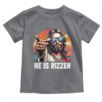 He is Rizzin Toddler T Shirt Funny Jesus Vintage Faith - Wonder Print Shop