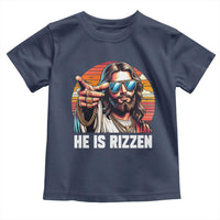 He is Rizzin Toddler T Shirt Funny Jesus Vintage Faith - Wonder Print Shop