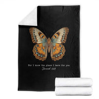 Christian Jeremiah 29:11 Throw Blanket Bible Scripture For I Know The Plans I Have For You - Wonder Print Shop