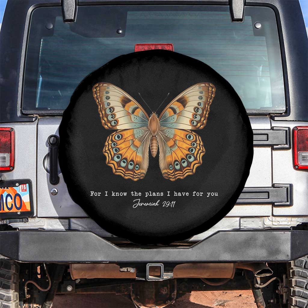 Christian Jeremiah 29:11 Spare Tire Cover Bible Scripture For I Know The Plans I Have For You - Wonder Print Shop