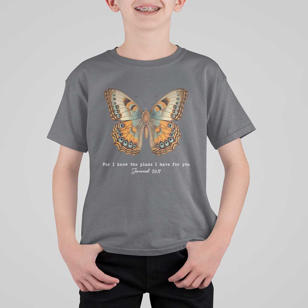 Christian Jeremiah 29:11 T Shirt For Kid Bible Scripture For I Know The Plans I Have For You - Wonder Print Shop