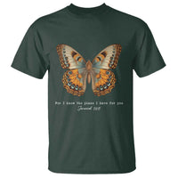 Christian Jeremiah 29:11 T Shirt Bible Scripture For I Know The Plans I Have For You - Wonder Print Shop