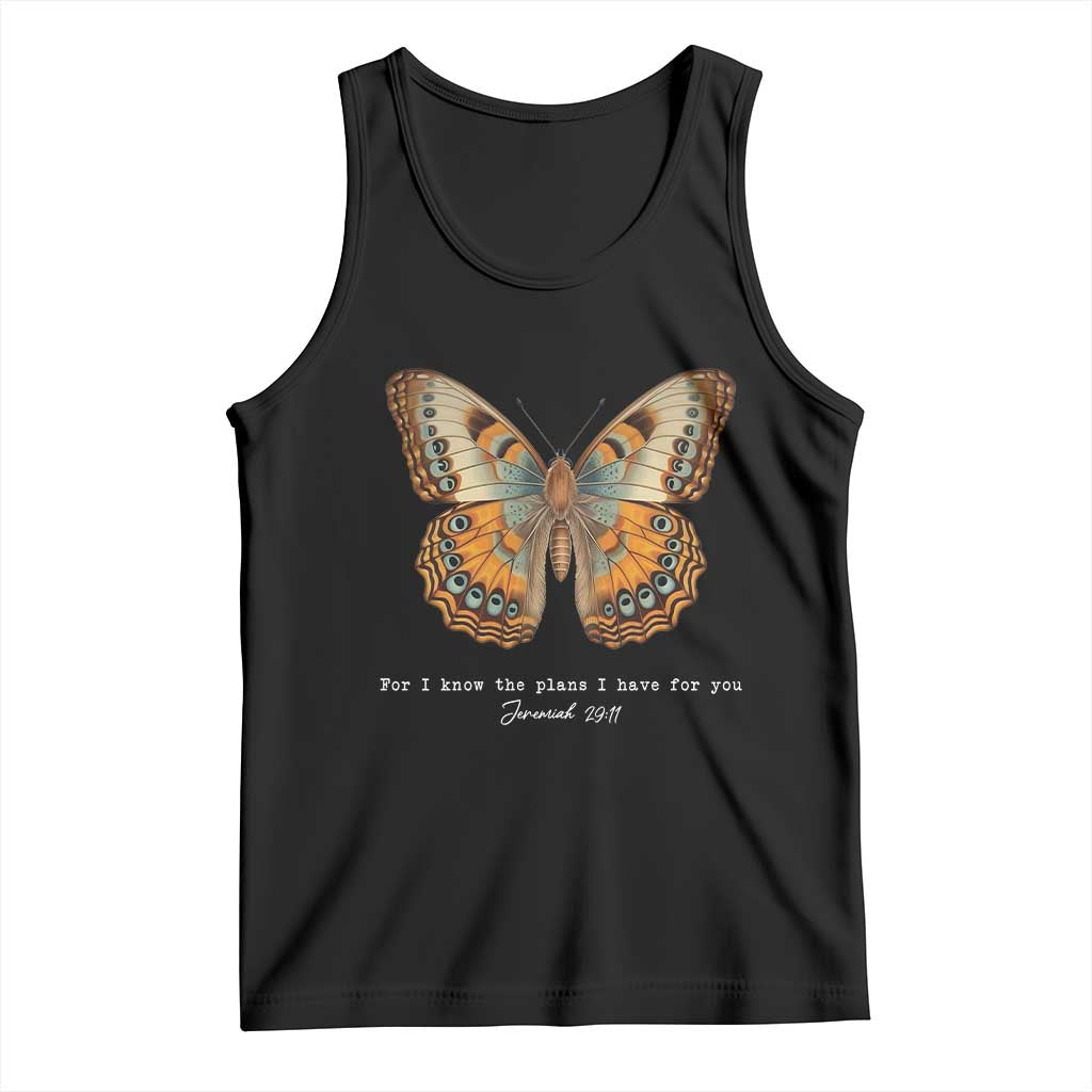 Christian Jeremiah 29:11 Tank Top Bible Scripture For I Know The Plans I Have For You - Wonder Print Shop