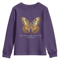 Christian Jeremiah 29:11 Youth Sweatshirt Bible Scripture For I Know The Plans I Have For You - Wonder Print Shop