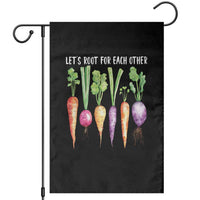 Let's Roots For Each Other Vegetable Garden Flag Motivational - Wonder Print Shop
