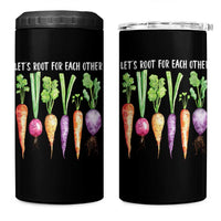 Let's Roots For Each Other Vegetable 4 in 1 Can Cooler Tumbler Motivational - Wonder Print Shop