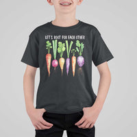 Let's Roots For Each Other Vegetable T Shirt For Kid Motivational - Wonder Print Shop