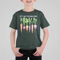 Let's Roots For Each Other Vegetable T Shirt For Kid Motivational - Wonder Print Shop