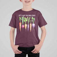 Let's Roots For Each Other Vegetable T Shirt For Kid Motivational - Wonder Print Shop