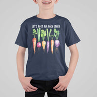 Let's Roots For Each Other Vegetable T Shirt For Kid Motivational - Wonder Print Shop