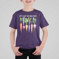 Let's Roots For Each Other Vegetable T Shirt For Kid Motivational - Wonder Print Shop