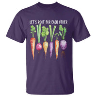 Let's Roots For Each Other Vegetable T Shirt Motivational - Wonder Print Shop
