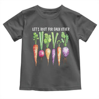 Let's Roots For Each Other Vegetable Toddler T Shirt Motivational - Wonder Print Shop