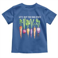 Let's Roots For Each Other Vegetable Toddler T Shirt Motivational - Wonder Print Shop