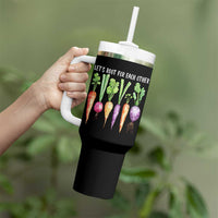 Let's Roots For Each Other Vegetable Tumbler With Handle Motivational - Wonder Print Shop