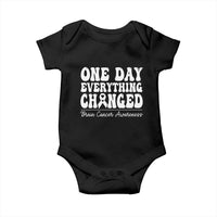 Brain Cancer Awareness Baby Onesie Fight Brain Tumor Cure Groovy