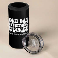 Brain Cancer Awareness 4 in 1 Can Cooler Tumbler Fight Brain Tumor Cure Groovy