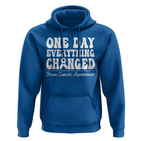 Brain Cancer Awareness Hoodie Fight Brain Tumor Cure Groovy