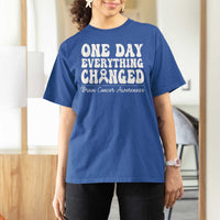 Brain Cancer Awareness T Shirt For Women Fight Brain Tumor Cure Groovy