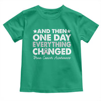 Brain Cancer Awareness Toddler T Shirt Retro Fight Brain Tumor Cure Gray Ribbon