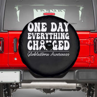 Glioblastoma Awareness Spare Tire Cover Fight Brain Tumor Cure Groovy