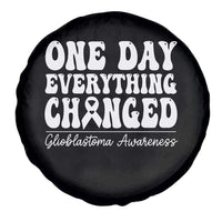 Glioblastoma Awareness Spare Tire Cover Fight Brain Tumor Cure Groovy