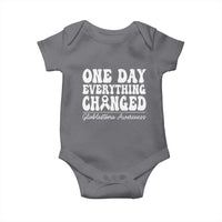 Glioblastoma Awareness Baby Onesie Fight Brain Tumor Cure Groovy