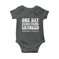 Glioblastoma Awareness Baby Onesie Fight Brain Tumor Cure Groovy