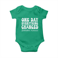 Glioblastoma Awareness Baby Onesie Fight Brain Tumor Cure Groovy