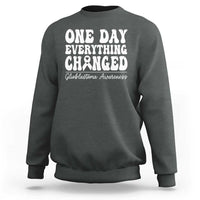 Glioblastoma Awareness Sweatshirt Fight Brain Tumor Cure Groovy