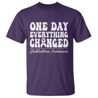 Glioblastoma Awareness T Shirt Fight Brain Tumor Cure Groovy
