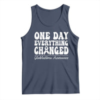 Glioblastoma Awareness Tank Top Fight Brain Tumor Cure Groovy
