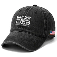 Glioblastoma Awareness Washed Cotton Baseball Cap Fight Brain Tumor Cure Groovy